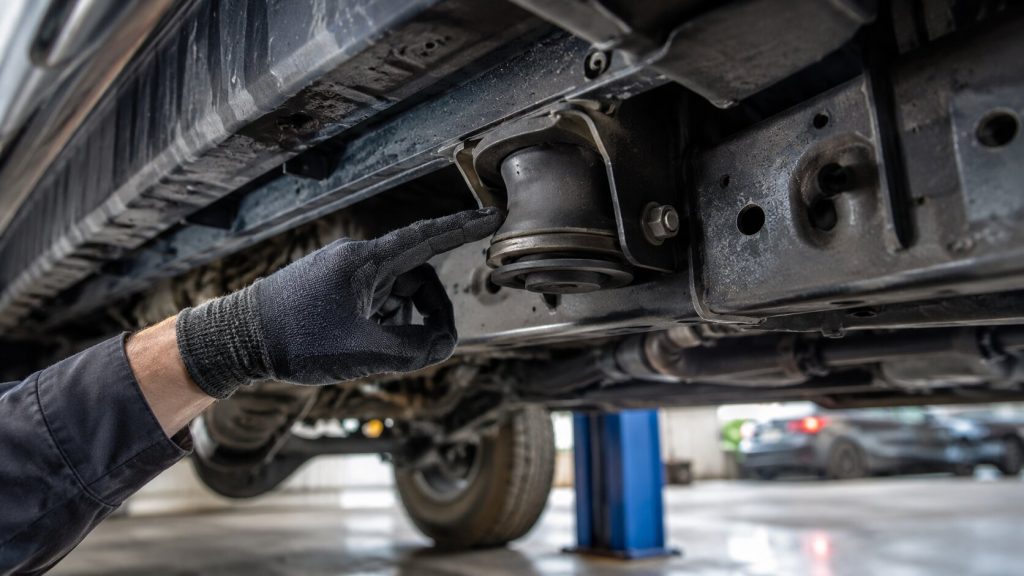 body mount vibration inspection