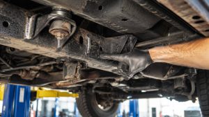 truck frame creak inspection
