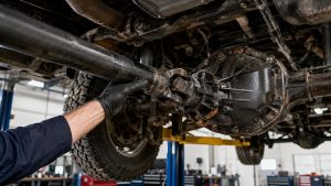 pickup truck drivetrain inspection
