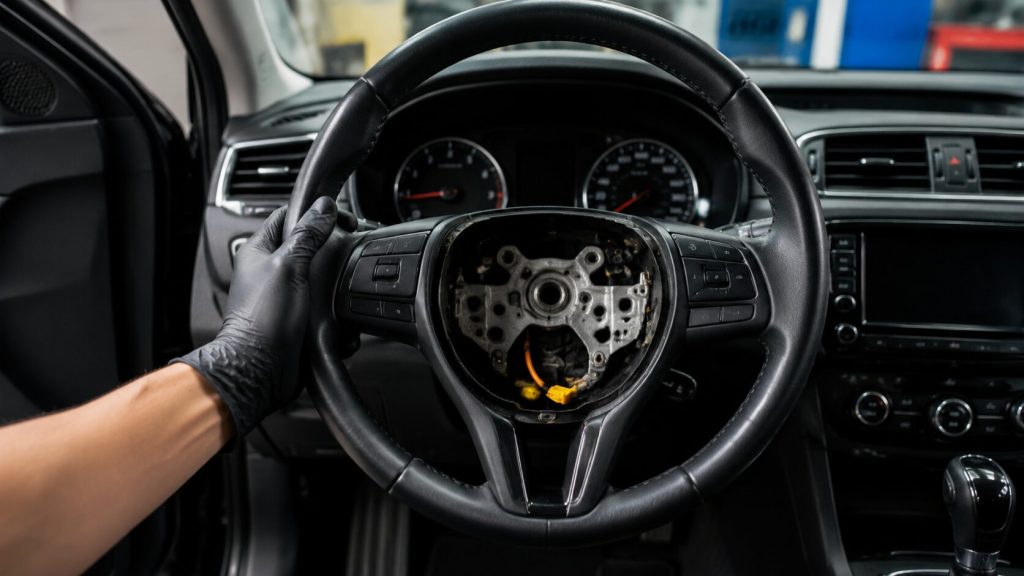  steering wheel alignment repair inspection