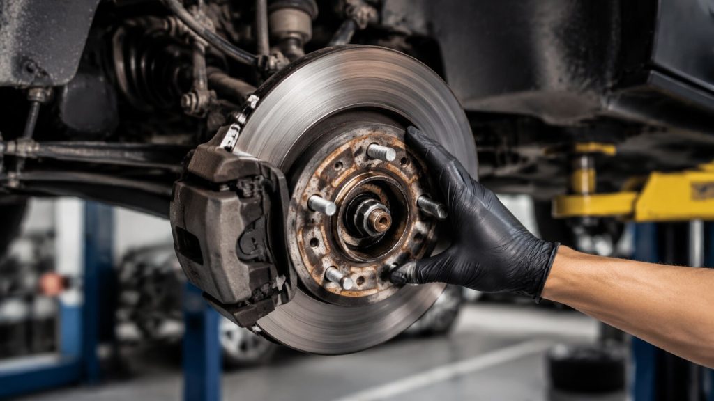 wheel bearing hub inspection repair